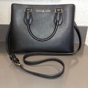 Michael Kors Small Saffiano Black Purse